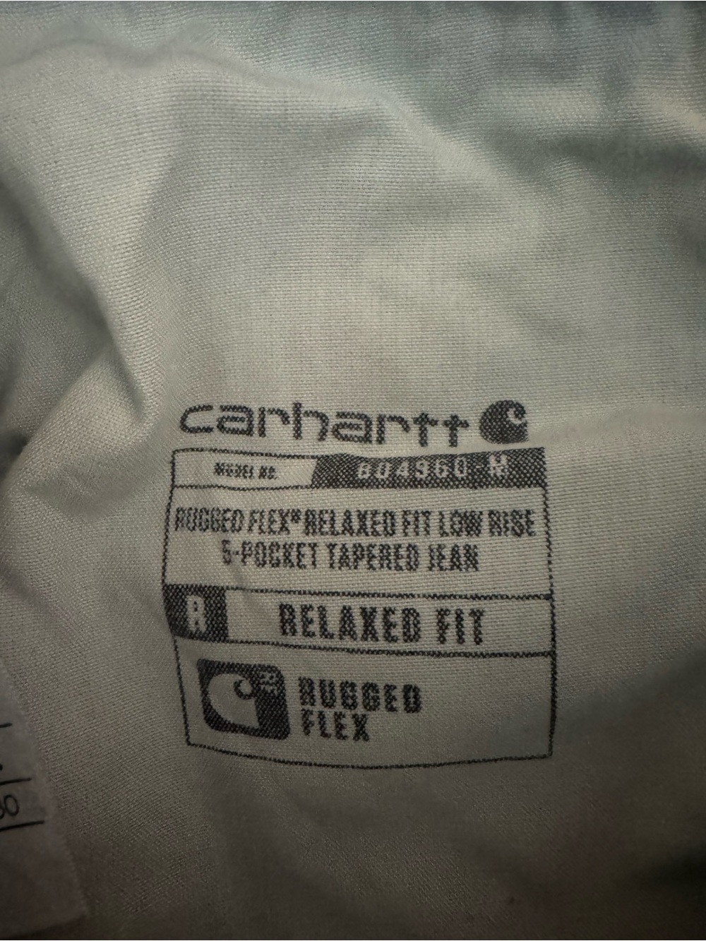Carhartt Relaxed Fit Denim Jeans in Light Blue - Picture 7 of 8